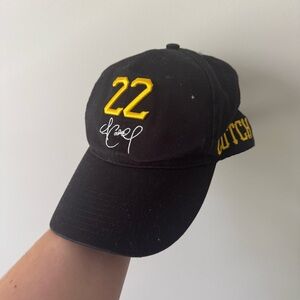 Pittsburgh Pirates Andrew McCutchen ‘Cutch’ 22 Hat Black Gold Yellow One Size OS
